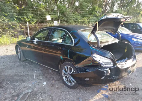 2015 Mercedes-Benz C 300 Luxury/Sport from USA, damaged, VIN 55SWF4JB4FU092156